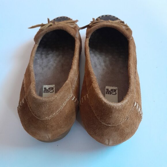 Lamo Hannah Women's Moccasin Slippers Size 8.5M Color Brown - Picture 6 of 15